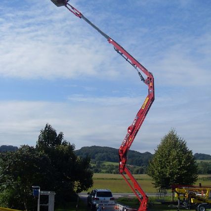 Hebebühne ausgefahren