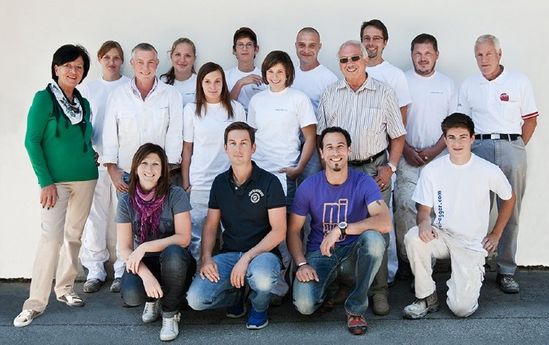 Das Team der Malerei Egger